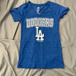 MLB Dodgers t-shirt women size small [D-44]